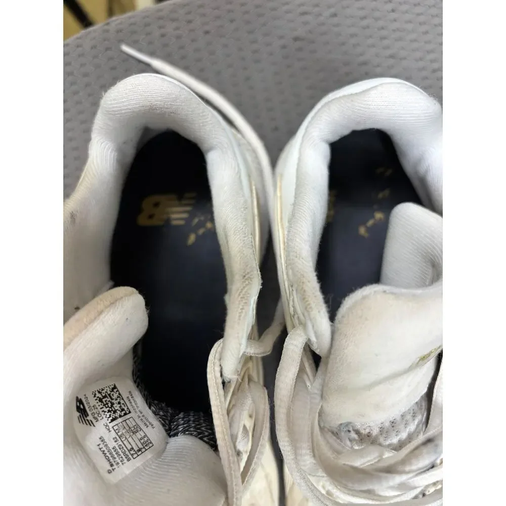New Balance TSHOWT1 FuelCell Ohtani 1 Trainer Shoes 7.5D White Metallic Gold
